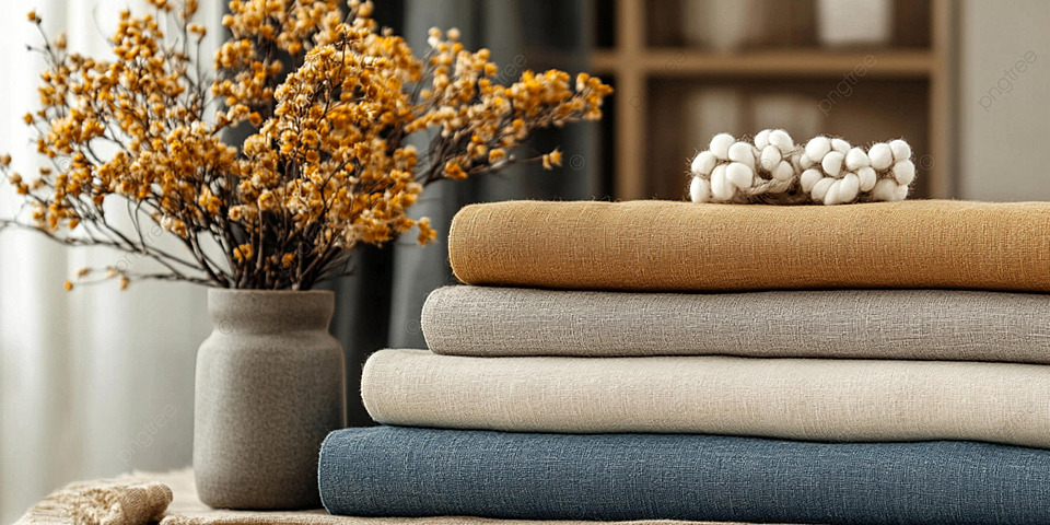 Organic cotton fabric and sustainable materials