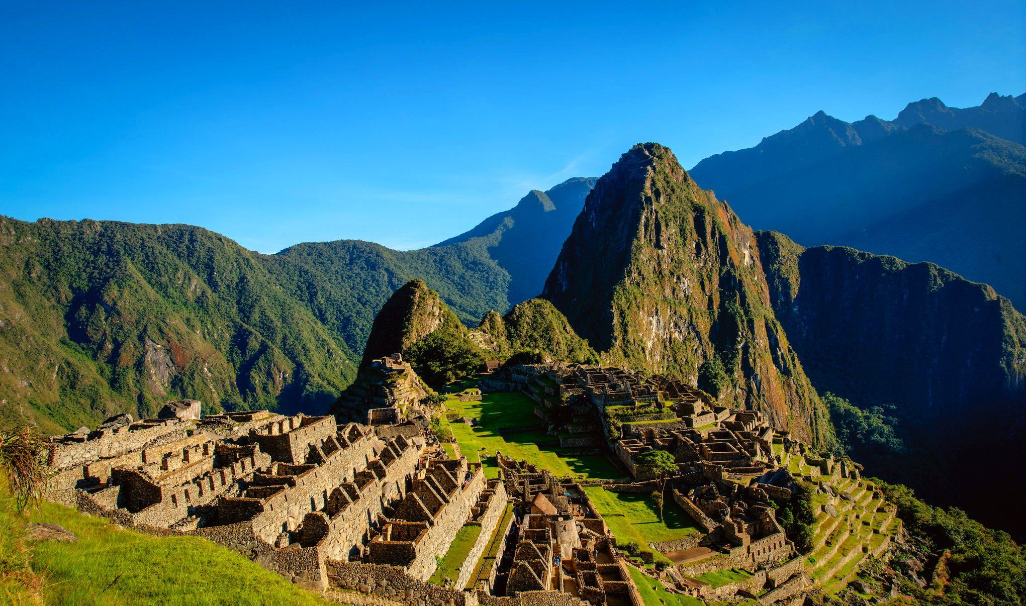 Machu Picchu - Ancient Incan citadel in Peru
